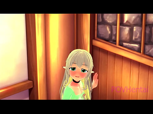 ❤️ (Trap) Elvish mjakazi hukusaidia kunawa uso wako. ️ ❌❤